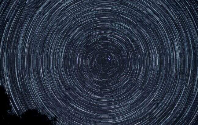 Movimento das estrelas no céua